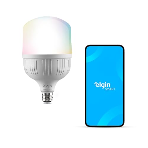 Lâmpada Inteligente Elgin 30W RGB Wi-Fi