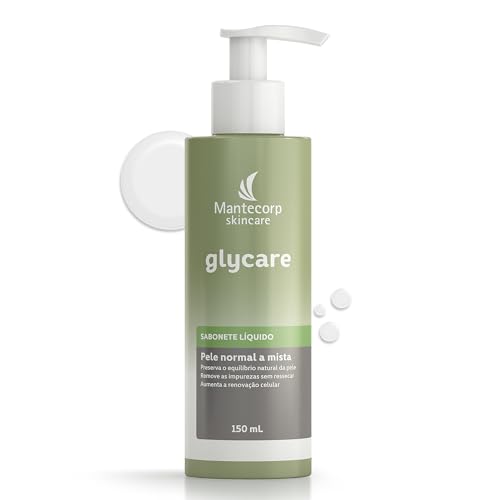 Sabonete Líquido Facial Glycare 150ml Mantecorp