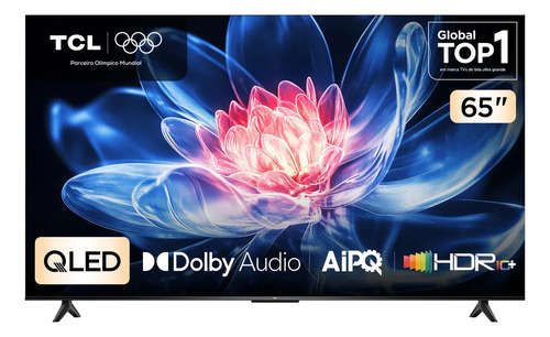 Smart TV 65" TCL 4K UHD QLED 65T6C Google TV 2026