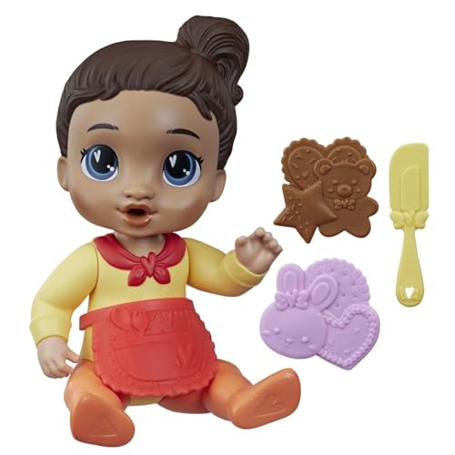 Baby Alive Boneca Bebê Confeiteira Gigi Giggles Morena
