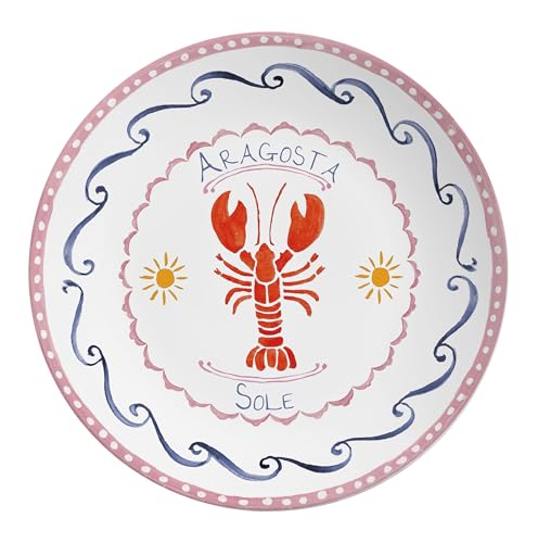 Alleanza Conj. de 06 Pratos Raso Coup 29cm Di Mare