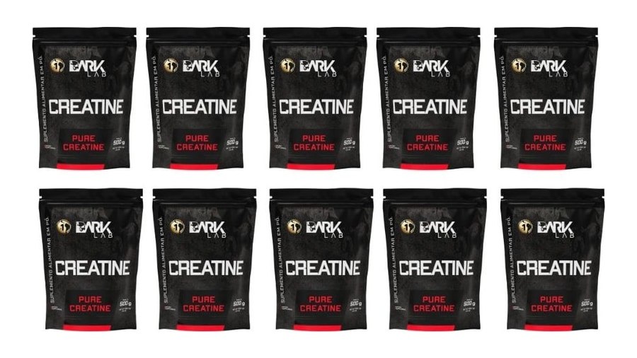 Creatina Pura Dark Lab 600g - 10x