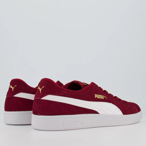 Tênis Puma Smash V2 Bdp Vermelho
