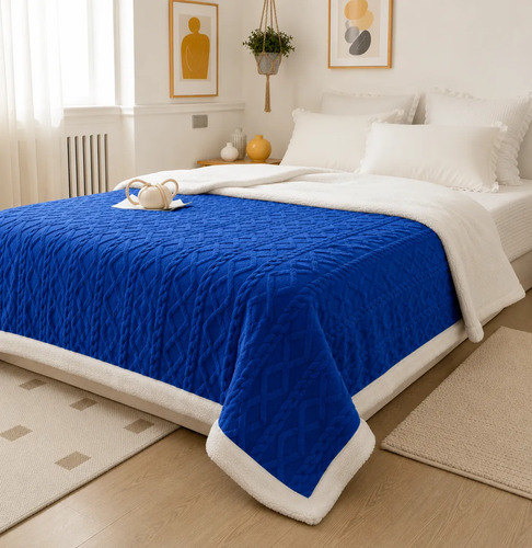 Cobertor Manta De Casal Sherpa 2,00x1,80