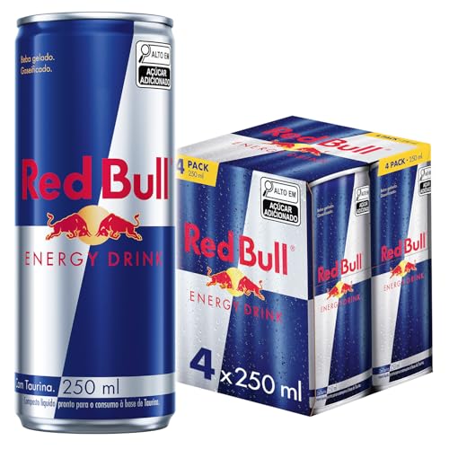 Pack de 4 Latas Red Bull Energy Drink 250ml