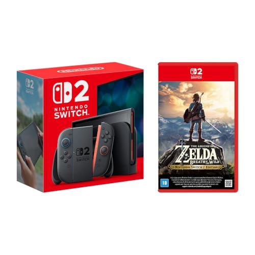 Console Nintendo Switch 2 + Jogo Legend of Zelda: Breath of the Wild