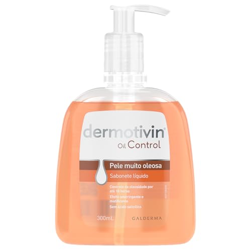 Dermotivin Oil Control Sabonete Líquido Pump 300ml