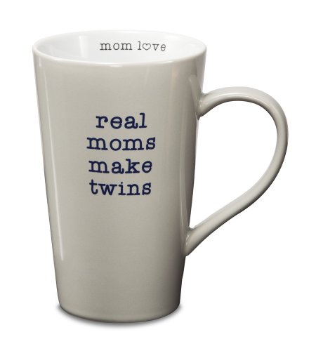 Caneca de grés pavilion gift company mães reais fazem gêmeos