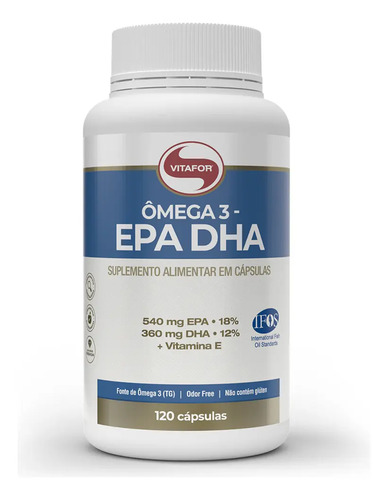 Ômega 3 EPA DHA 120 cápsulas Vitafor