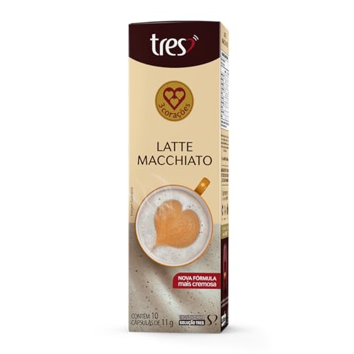 Cápsulas Três Corações Latte Macchiato 10 un.