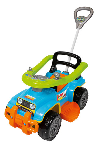 Carrinho Infantil Passeio Empurrador Jip Jip Colorido Maral