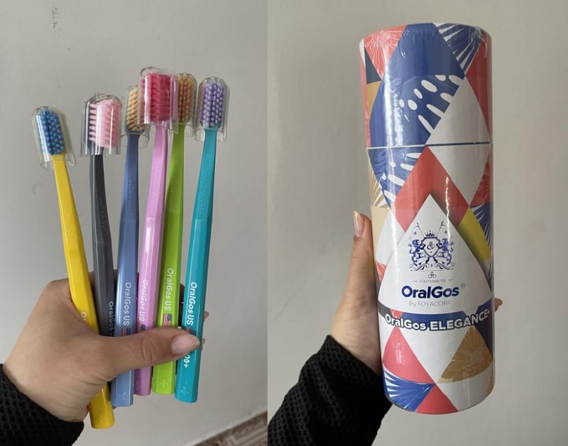 Pack 6 Escovas de Dente Premium OralGos