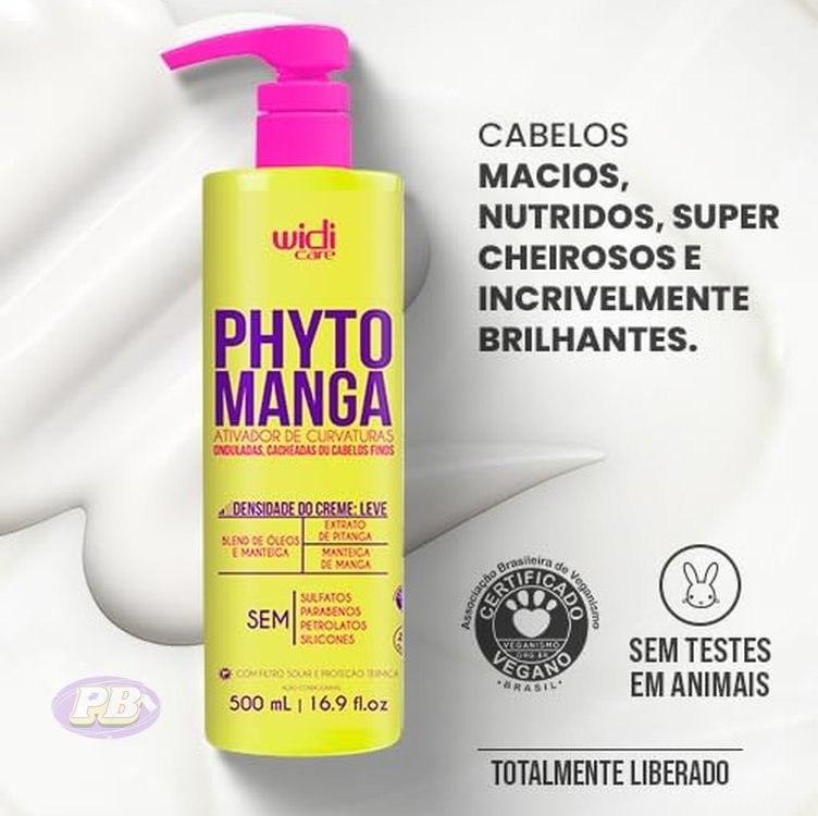 Widi Care Creme Ativador de Curvaturas Efeito Leve Phytomanga 500ml